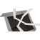 Dining stool Polini Home Rio Sm, the color is light gray-white