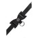Pecado BDSM chocker-sewer, with a butterfly and a ring, genuine leather, black