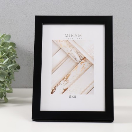 Photo frame Plastic Gallery 15x21 cm, 641877-6, black (plastic screen)-5