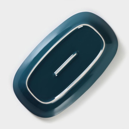 Porcelain dish Blu Reattivo, 29.5 × 17 cm-3