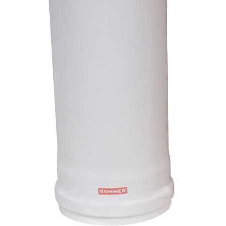 Элемент дымохода ROMMER RCA-6010-001500, удлинитель, d=60/100 мм, коакс раструбн, L=1500 мм-3