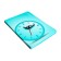 Note book A5 128 sheets in the "Time case" line, integral cover, matte lamination, selective UV-lame, offset 65 g/m2
