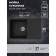 Uperwood Econ UPD-507, oval, color 004 Black matte