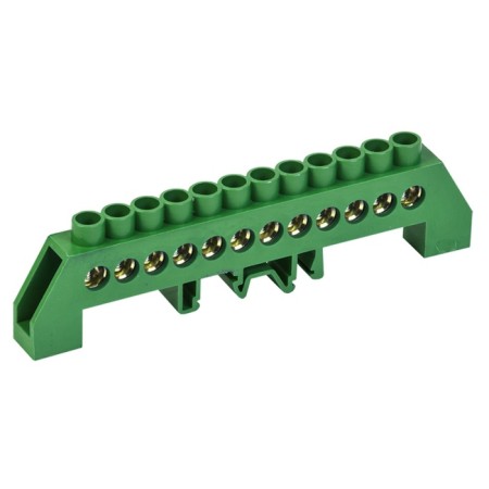 PE PE "Earth" in a combined green insulator for a 6x9 mm Din-RACE 12 REXANT groups