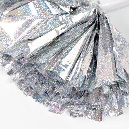 Pompom 1pc, color Gologafia silver-4