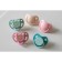 Orthodox dummy, silicone, from 0 - 3 months, pink color