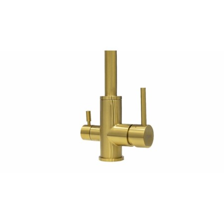 LMARK LM5061G kitchen mixer, single -leaf, output for drinking, gold-2