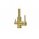 LMARK LM5061G kitchen mixer, single -leaf, output for drinking, gold