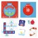 New Year's board game "New Year: Gift Collection Championship", 96 cards, 8+
