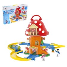 The Mushroom House railway, light and sound effects, works from batteries