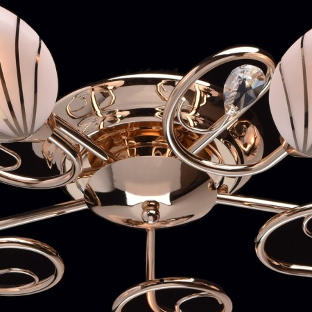 Cellular Cell "Fiesta" 5x60W E14 gold 65x65x13cm-2