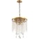 Crystal Crystal Smira 8xe14 40W, size 40x40x64-100 cm, bronze color