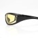 Charger glasses black with yellow lenses Antifog Ansi Z87+
