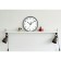 Wall clock, series: classic, smooth move, d-24.5 cm, thickness 5.5 cm, gray
