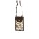 Bag for documents, n/k, 2 departments, beige python/brown.