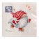 New Year's napkins Paper Art Bouquet "Fun Man", 2 layers, 20x20 cm, 30 pcs.