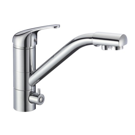Eleanti Elt5031 kitchen mixer, one -leaf, with flexible eyeliner, chromium color