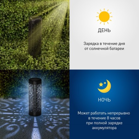 Lamp Garden Era on the Sun Battery "Vostok" LED, IP54-8