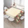 The tablecloth “New Year's ornaments”, rectangular, Saten, size 120x145 cm