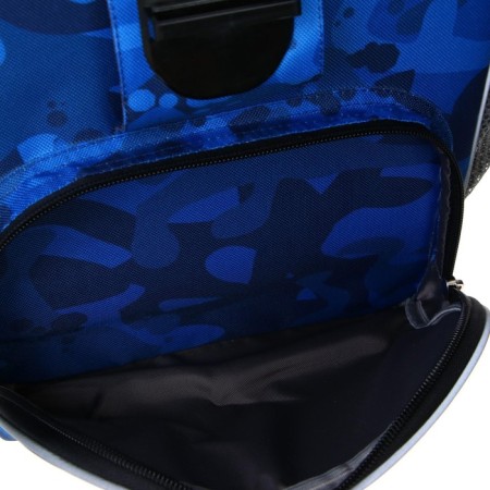 School satchel on the castle, 37 x 25 x 14 cm, Erich Krause Ergoline 15l, Sea Camo 51590-2