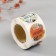 Stick Paper "Leaves. Inscription" d = 2.5 cm 252 pcs in the roll