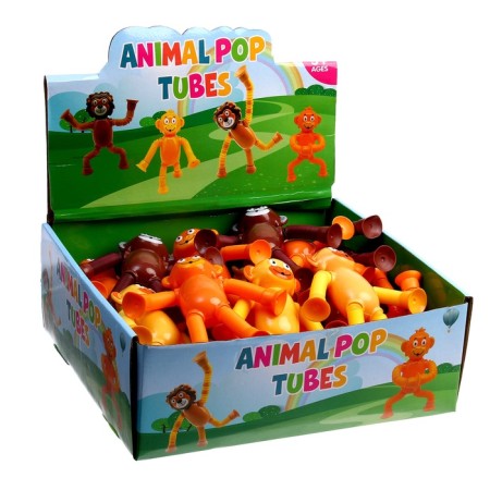 Developing toy "Monkey" with suction cups, Mix color-7