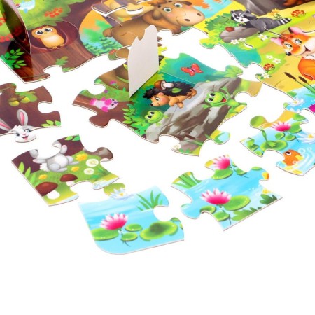 Puzzles with windows "in the forest", 30 details-2