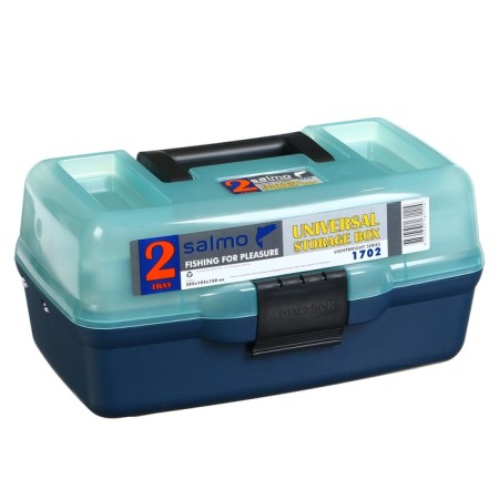 Fish-plastic box Salmo 2x-shed 02 is small.-1