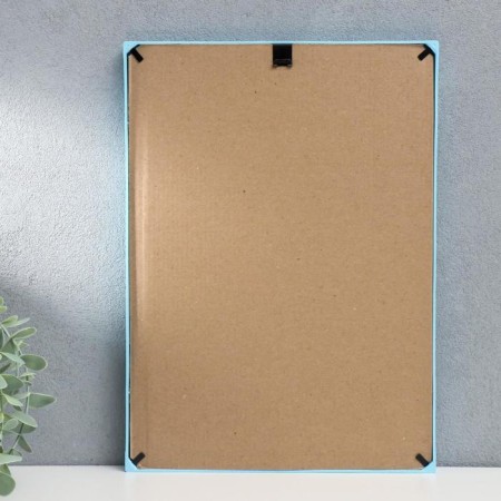 Photo frame plastic L-4 21x30 cm Blue (plastic screen)-2