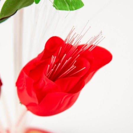 Spinker "roses" LED from batteries mix h.35 cm Risalux-4