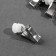 Clip for curtains for ceiling cornice D1*3cm (nab 20pcs price for nab) silver/white au