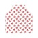 Apron kitchen with a photo print "Drawn Hearts", adjustable, size OS