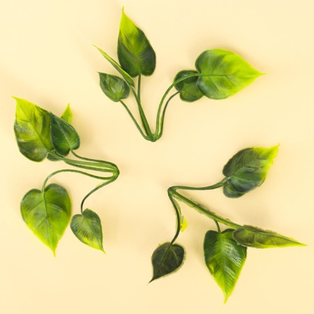 A branch of greens, size 1 pc. - 10 × 4 × 4 cm, set 3 pcs.-1