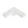 Connecting corner, all -lit, white