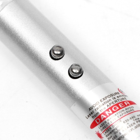 Laser pointer, with carbine, 3 LED, 3 modes, 3 x 7.3 cm-6