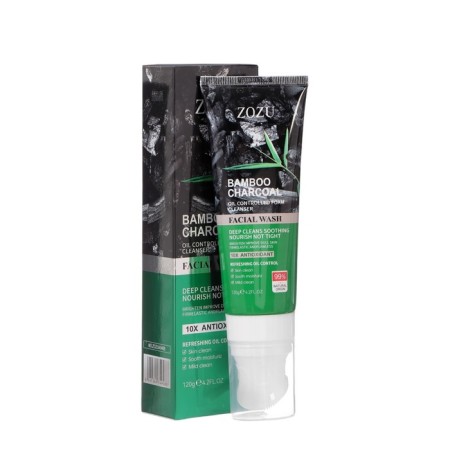 Foam for washing with bamboo coal, 120 ml