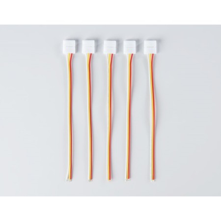 Flexible unilateral connector for LED tape 5050 12/24V (3 contacts) 150 mm GS7201, 5 pcs-1