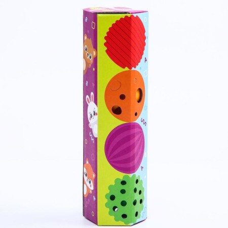 Gift set of developing massage balls "Training", 4 pcs, crumb I-4