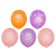 Latex balls 14 “Baby. With the first DR”, 5-land, set 25 pcs., Colors, types of mix