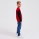 Jumper for the boy Minaku: Casual Collection Kids red color, height 110