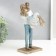 Souvenir Polystone "Lovers. I will carry you in my arms" Blue and white for bronze 26x9x16 cm