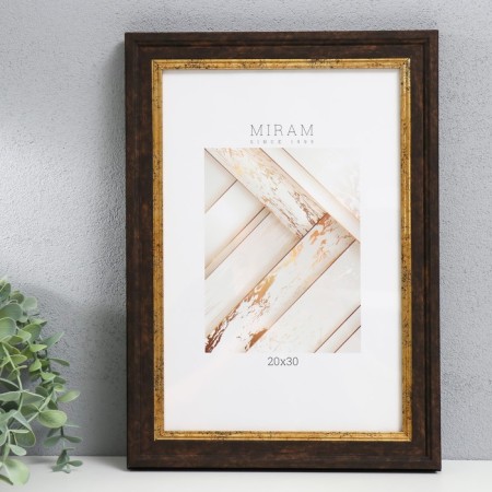 Photo frame Plastic "Mira" 20x30 cm, 653139-8 (plastic screen)