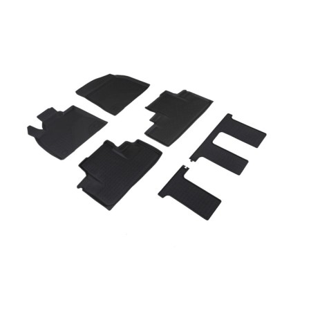 Rubber rugs with high side for Lexus RX IV, (LONG), 2018-N.