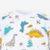 Set (Owl, sliders) for the boy "Roar", the color is white/yellow, height 68 cm