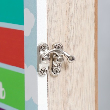 Keywood tree 6 hooks "Bright house" 25x20x6.5 cm-2