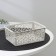 Basket for storage without lid Linden, 1.4 l, 19 × 14 × 7.5 cm, color light gray