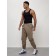 Cargo jeans men, size 54, beige color