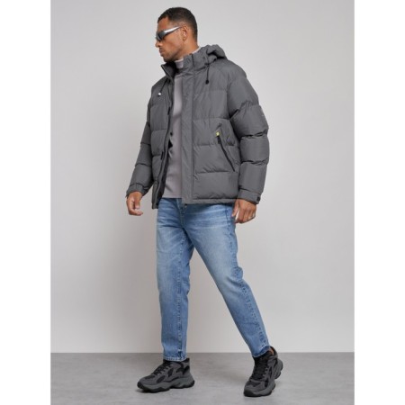 Sports Bologna male winter, size 50, color gray-1