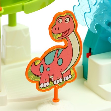 Developing toy "slide of dinosaurians", light and sound effects-6