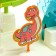 Developing toy "slide of dinosaurians", light and sound effects